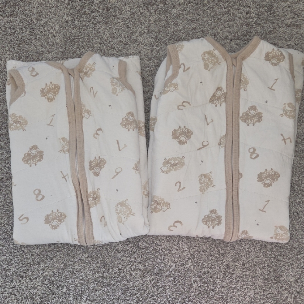 Burt's Bees Organic Warmer Wearable Beekeeper Baby Blanket, Tan Sheep